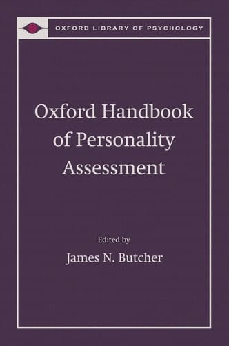 Oxford Handbook of Personality Assessment (Oxford Library of Psychology)