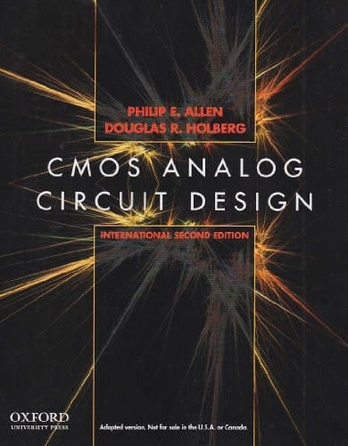 Cmos Analog Circuit Des Internat ed 2nd