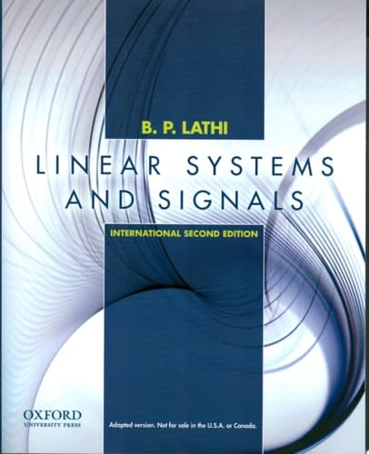 Linear Systems and Signals (The Oxford Series in Electrical and Computer Engineering)