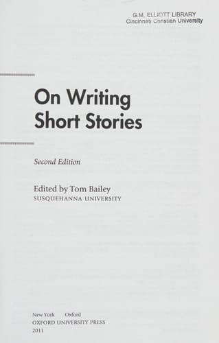 On Writing Short Stories