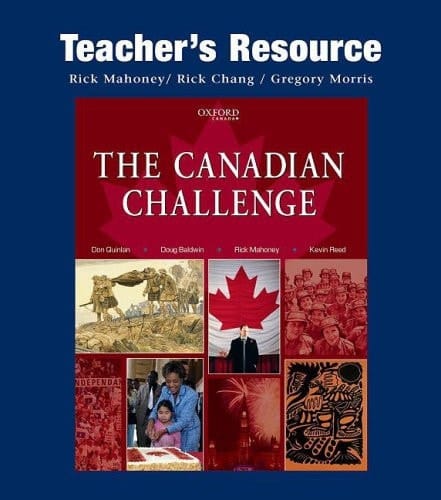 Canadian Challenge: Teacher's Resource