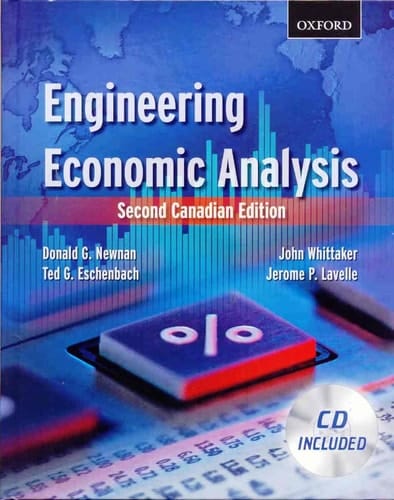 Engineering Economic Analysis: Second Canadian Edition
