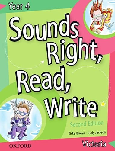 Sounds Right, Read, Write Victoria Book 4