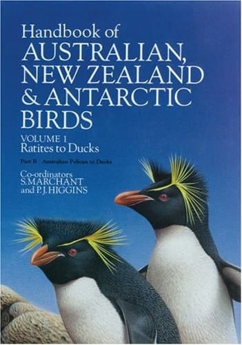 Handbook of Australian, New Zealand and Antarctic Birds, Vol. 1: Ratites to Ducks (2 Parts)