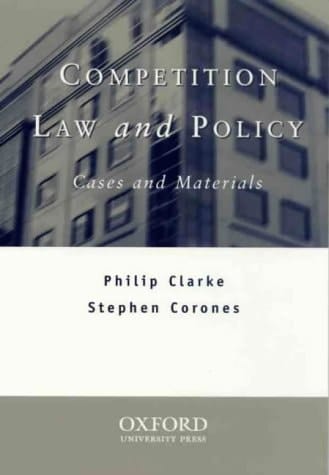 Competition Law and Policy
