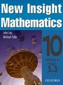 New Insight Mathematics 10, pathway to stage 5.3