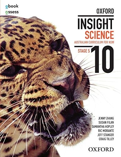 Oxford Insight Science 10 AC for NSW Student Book + obook/assess