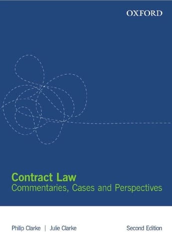 Contract Law: Commentaries, Cases and Perspectives 2e