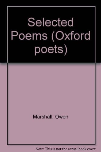 Selected poems (Oxford poets)