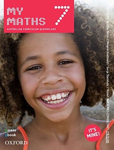 MyMaths 7 Australian Curriculum for Qld Student Book + obook/assess