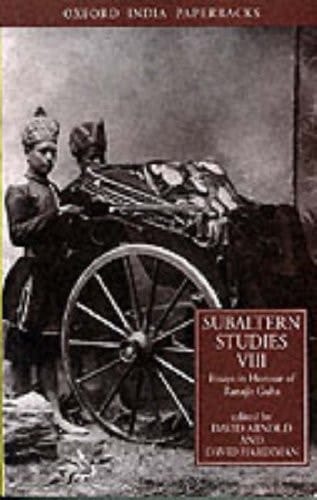 Subaltern Studies: Writings on South Asian History and Society, Vol. 8: Essays in Honour of Ranajit Guha