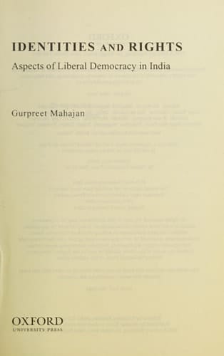 Identities and Rights