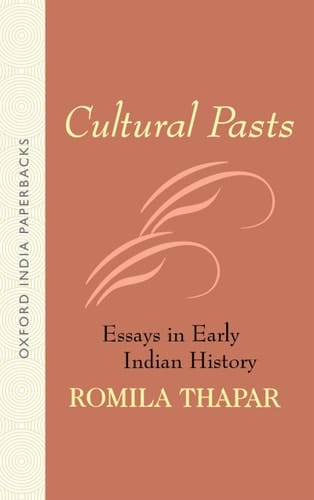 Cultural Pasts: Essays in Early Indian History