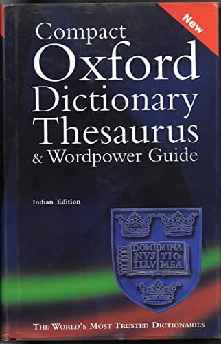 Oxf Comp Dict Thesa & Wordpow