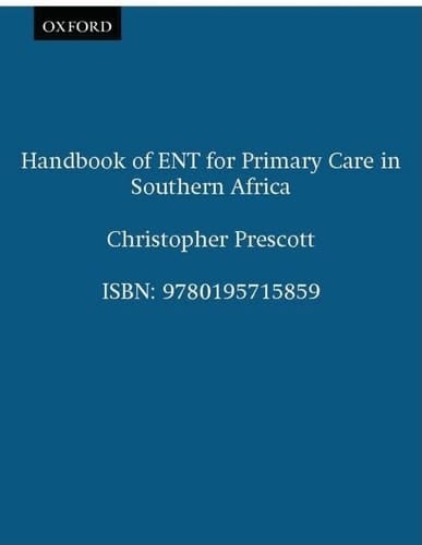 Handbook of Ear, Nose, and Throat (Oupsa Medical Handbook)