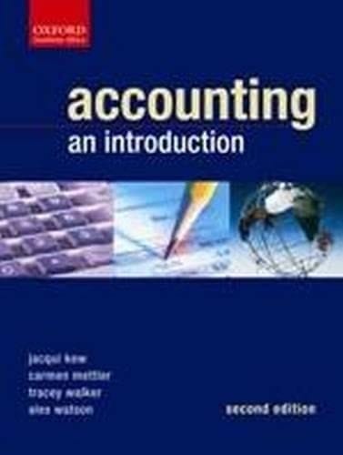 Accounting An Introduction
