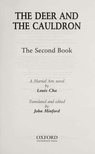 The Deer and the Cauldron: The Second Book
