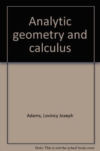 Analytic geometry and calculus