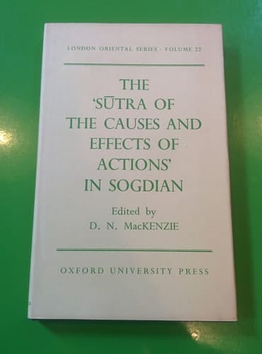 Sutra Of The Causes And Effect