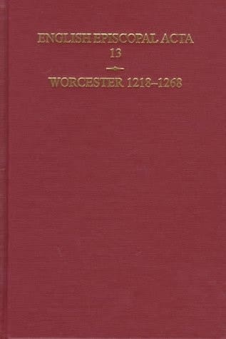 English Episcopal Acta