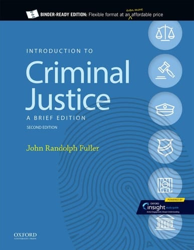 Introduction to Criminal Justice: A Brief Edition