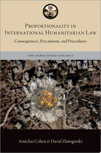 Proportionality in International Humanitarian Law: Consequences, Precautions, and Procedures (LIEBER STUDIES SERIES)