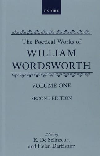 The Poetical Works of William Wordsworth: Volume One