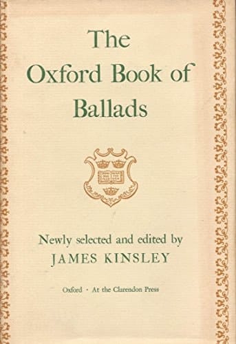 The Oxford Book of Ballads