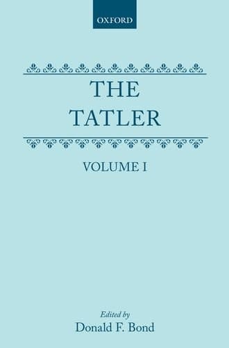 The Tatler: Volume I