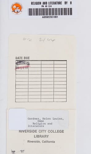 Religion and Literature