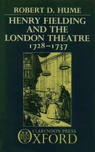 Henry Fielding and the London Theatre 1728-1737