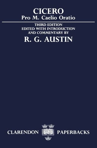 Pro Caelio (Clarendon Paperbacks)