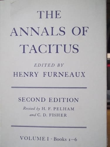 Annals of Tacitus: Books 1-6 (Bks. 1-6)