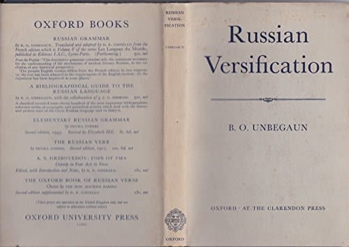 Russian Versification