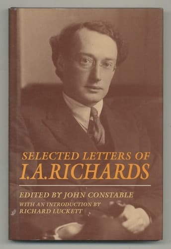 Selected Letters of I.A. Richards, CH