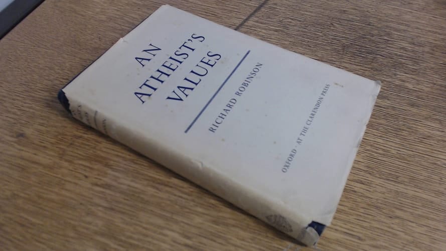 An Atheist's Values