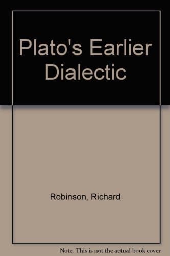 Plato's Earlier Dialectic