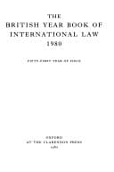 British Year Book of International Law 1980: Volume 51 (British Yearbook of International Law, Vol. 51)