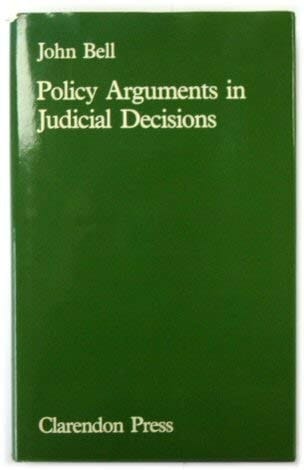 Policy Arguments in Judicial Decisions