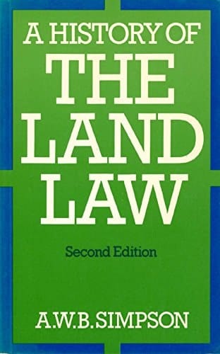 A History of the Land Law