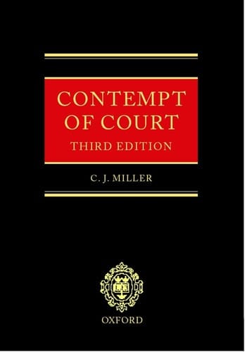 Contempt of Court