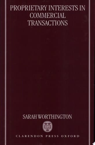 Proprietary Interests in Commercial Transactions