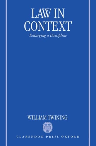 Law in Context: Enlarging a Discipline