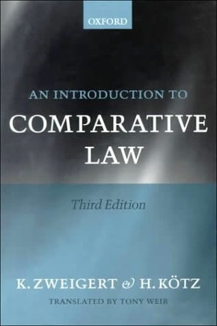 An Introduction to Comparative Law