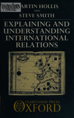 Explaining and Understanding International Relations