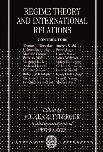 Regime Theory and International Relations (Clarendon Paperbacks)