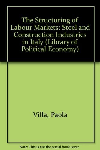 The structuring of labour markets: A comparative analysis of the steel and construction industries in Italy (The Library of political economy)