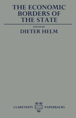 The Economic Borders of the State (Clarendon Paperbacks)
