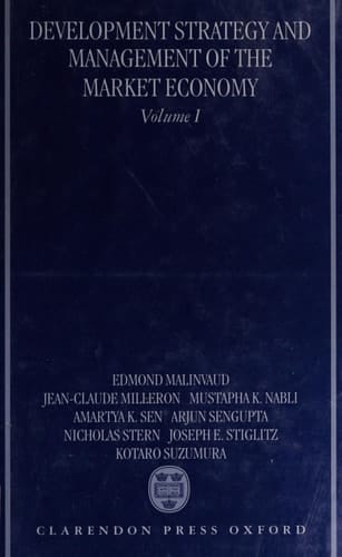 Development Strategy and Management of the Market Economy: Volume I