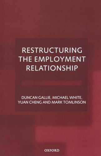 Restructuring The Employment Relationship